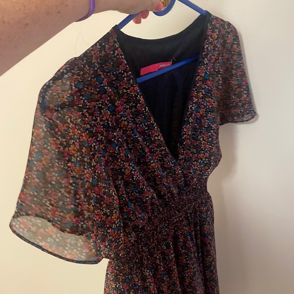 Pinkyotto floral ruffle dress